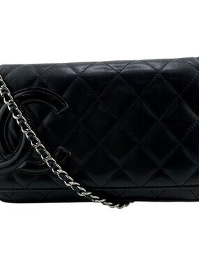 Chanel Cambon Shoulder Bag Black
